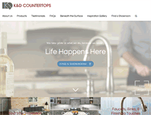 Tablet Screenshot of countertopsstl.com